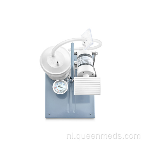 draagbare tandheelkundige apparatuur Medische zuigmachine van het pedaaltype